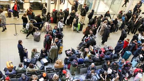Sự cố đường sắt khiến hàng loạt chuyến Eurostar ở châu Âu bị hủy