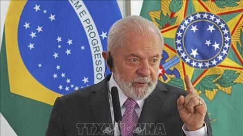 Tổng thống Brazil Lula da Silva tuyên bố tái tranh cử năm 2026