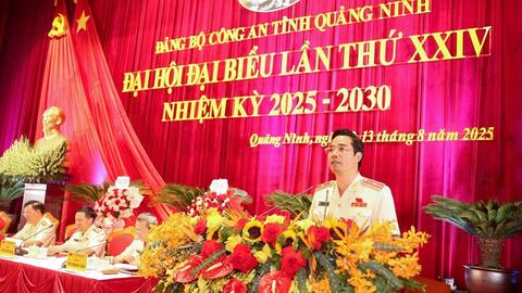 Thiếu tướng Trần Văn Phúc giữ chức Bí thư Đảng ủy Công an Quảng Ninh