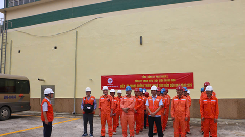 Thủy điện Trung Sơn: Chủ động ứng phó an toàn mùa mưa bão 2025