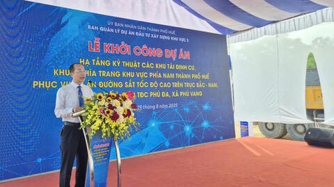 Thành phố Huế: Đồng loạt khởi công 4 dự án chào mừng 80 năm Quốc khánh 2/9