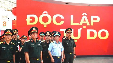 Bộ Quốc phòng bảo đảm chất lượng, tiến độ chuẩn bị cho triển lãm thành tựu đất nước