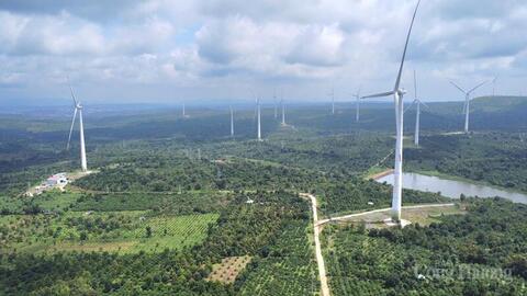 Đắk Lắk đồng ý cho 4 công ty thuê đất làm dự án điện gió