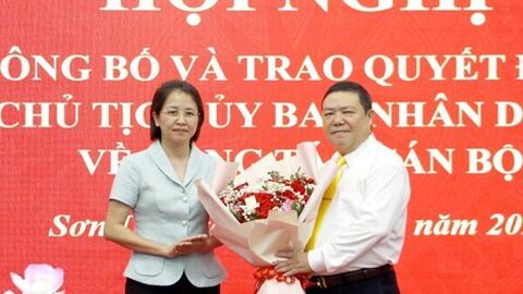 Ông Thào A Só được bổ nhiệm làm Giám đốc Sở Tư pháp Sơn La