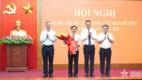 Đồng chí Nguyễn Chiến Thắng giữ chức Phó bí thư Tỉnh ủy Quảng Trị