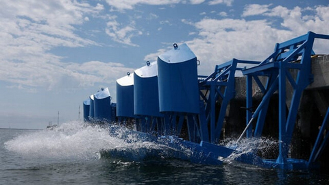 Hệ thống năng lượng sóng đầu tiên ở Mỹ đi vào hoạt động