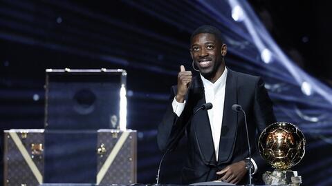 Danh hiệu Quả bóng vàng 2025 gọi tên Ousmane Dembele