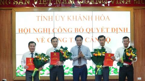 Ông Nguyễn Văn Nhựt giữ chức Giám đốc Sở Công Thương Khánh Hòa