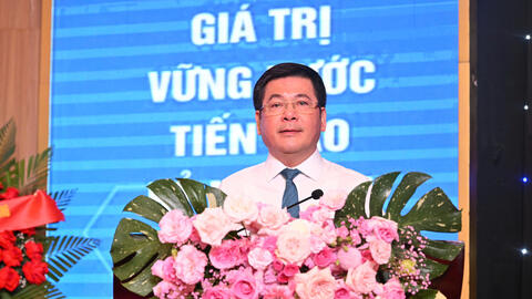 Bộ trưởng Nguyễn Hồng Diên phát biểu khai mạc Hội nghị ngành Công Thương các tỉnh, thành khu vực phía Bắc 2025