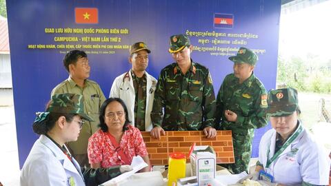 Hợp tác quân y Việt Nam - Campuchia đi vào chiều sâu, thiết thực, hiệu quả