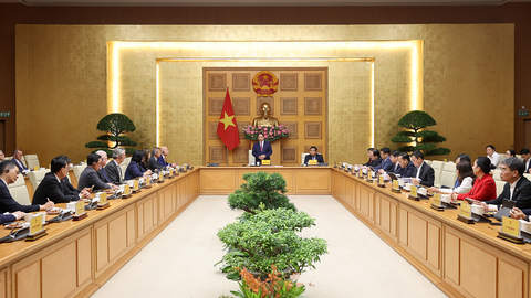 Thủ tướng đề nghị các doanh nghiệp nước ngoài hợp tác cùng Việt Nam phát triển hệ sinh thái bán dẫn