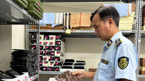 Quản lý thị trường Quảng Ngãi: Siết kiểm tra, xử lý vi phạm nhãn hiệu