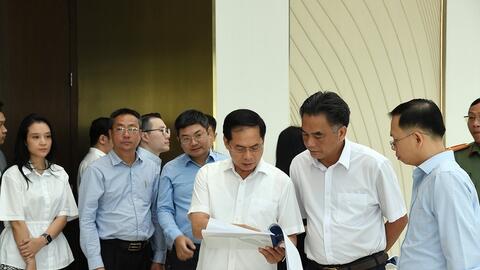 Phó Thủ tướng kiểm tra địa điểm tổ chức Diễn đàn Kinh tế mùa Thu 2025