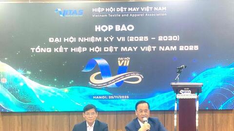 Ngành dệt may đặt mục tiêu xuất khẩu khoảng 66 tỷ USD vào năm 2030