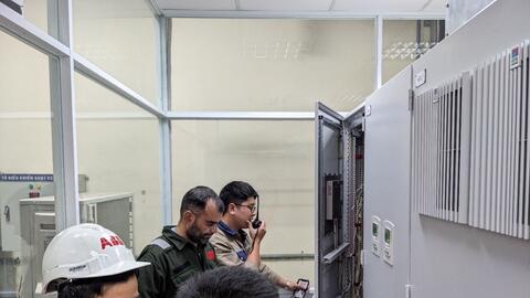 Hiện đại hóa hệ thống kích từ Nhà máy Thủy điện Sông Bung 2