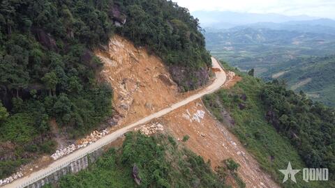 Khánh Hòa đã thông đèo Khánh Lê