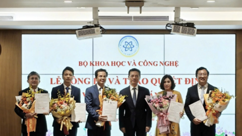 Tin nhân sự: Bộ Khoa học và Công nghệ bổ nhiệm nhiều cán bộ