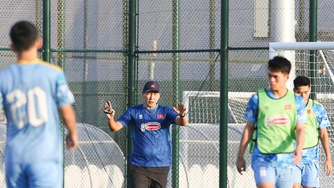 U23 Việt Nam hào hứng tập luyện, sẵn sàng đối đầu U23 Syria