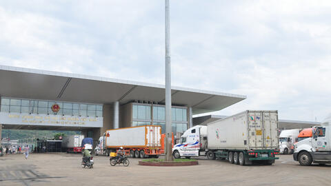 Lào Cai: Cửa khẩu Kim Thành đạt kim ngạch 3 triệu USD ngày đầu năm