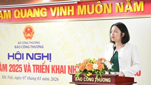 Báo Công Thương tổ chức Hội nghị tổng kết công tác năm 2025, triển khai nhiệm vụ 2026