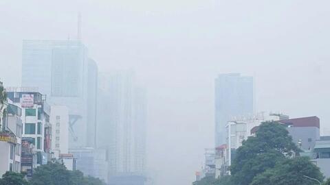 Chất lượng không khí ở mức rất kém và xấu tại nhiều tỉnh phía Bắc