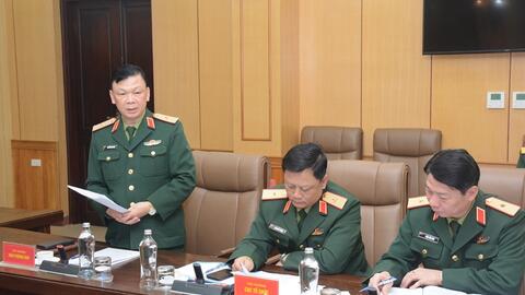 Thượng tướng Lê Quang Minh chủ trì Hội nghị bình chọn gương mặt trẻ tiêu biểu toàn quân năm 2025