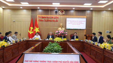 Phó Thủ tướng: Đề án lọc hóa dầu là cơ hội lớn cho Quảng Ngãi