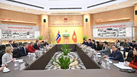 Doanh nghiệp Na Uy quan tâm phát triển dự án năng lượng tái tạo, năng lượng mới tại Việt Nam