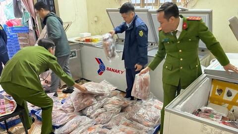 Báo động thực phẩm bẩn tấn công thị trường Tết