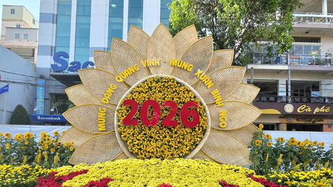 Đường hoa Cần Thơ 2026 rực rỡ sắc xuân, nổi bật linh vật ngựa