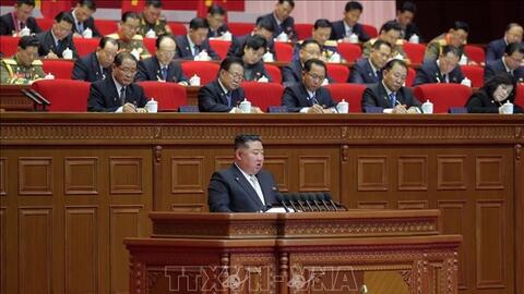 Nhà lãnh đạo Kim Jong Un tái đắc cử Tổng Bí thư Đảng Lao động Triều Tiên