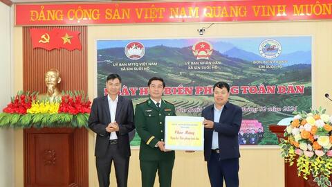 Sôi nổi Ngày hội “Biên phòng toàn dân” tại khu vực biên giới Lai Châu