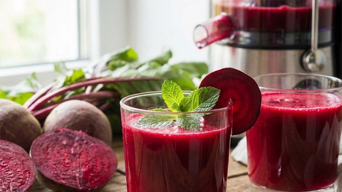 Lợi ích của việc thường xuyên uống nước ép củ dền
