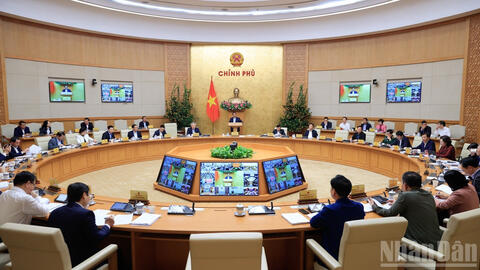 Thủ tướng chủ trì phiên họp Chính phủ thường kỳ tháng 2