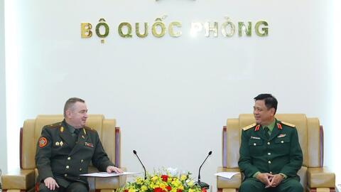 Hợp tác quốc phòng Việt Nam - Belarus được triển khai hiệu quả