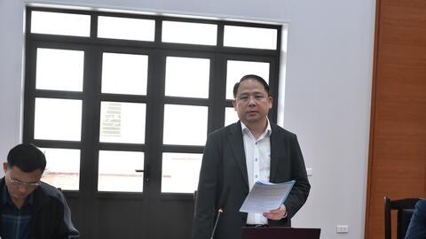 Đoàn kiểm tra, giám sát số 16 của Bộ Chính trị, Ban Bí thư làm việc với Ban Thường vụ Đảng ủy phường Tân Phong (Lai Châu)