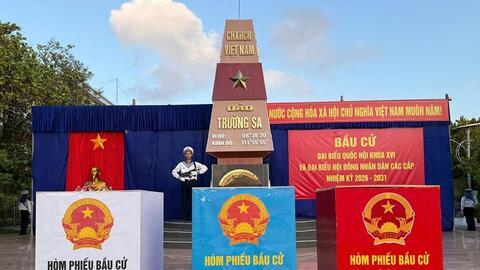 Đặc khu Trường Sa hoàn tất công tác chuẩn bị phục vụ ngày bầu cử Quốc hội khóa XVI