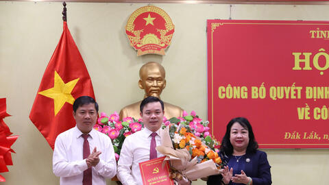 Ông Đỗ Hữu Huy được chỉ định giữ chức Bí thư Đảng uỷ UBND tỉnh Đắk Lắk