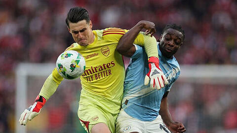 Arsenal bỏ lỡ cơ hội vô địch League Cup 2025/26 trước Man City