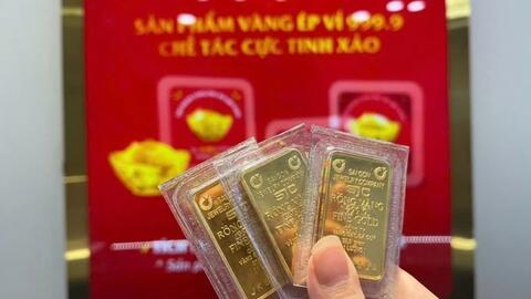 Giá vàng hôm nay (31/3): Tăng 2 phiên liên tiếp