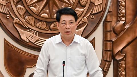 Chủ tịch nước Lương Cường chủ trì giao ban thường kỳ với Văn phòng Chủ tịch nước