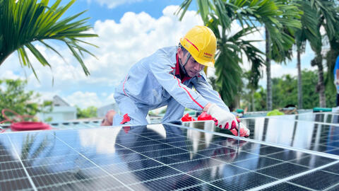 Quảng Ngãi đẩy mạnh điện mặt trời mái nhà, tăng cường tiết kiệm điện