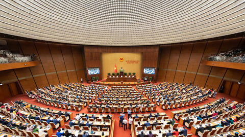 Ngày 11/4, Quốc hội thảo luận ở hội trường về 4 dự án luật, 1 nghị quyết