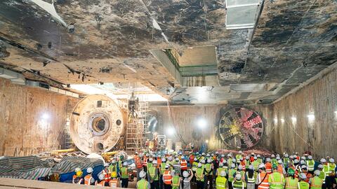 Thông hầm metro, bước tiến giao thông Hà Nội