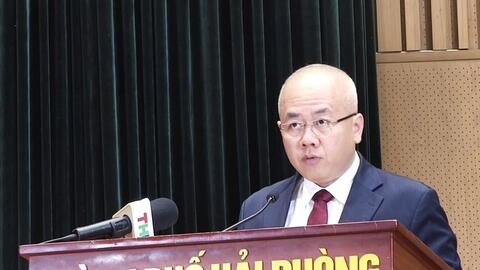 Ông Đỗ Thành Trung giữ chức Chủ tịch UBND thành phố Hải Phòng