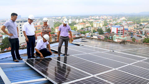 Thái Nguyên quyết tâm hoàn thiện mục tiêu tiết kiệm điện và điện mặt trời mái nhà