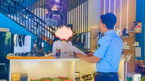 Quản lý thị trường Đà Nẵng quyết liệt xử lý hành vi xâm phạm quyền sở hữu trí tuệ
