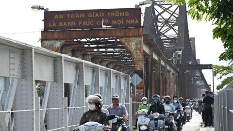 Hà Nội: Chính thức thông xe cầu Long Biên