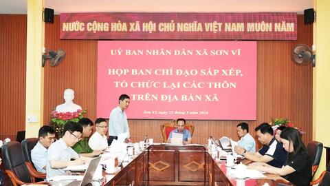 Tuyên Quang khẩn trương triển khai sắp xếp thôn, tổ dân phố