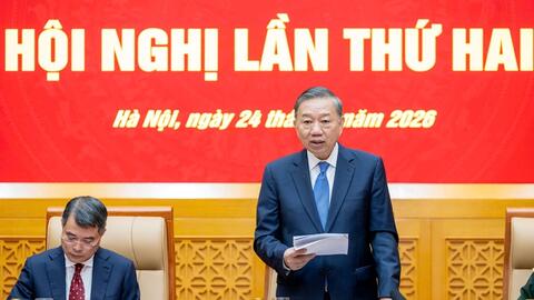 Tổng Bí thư, Chủ tịch nước Tô Lâm chủ trì Hội nghị Quân ủy Trung ương